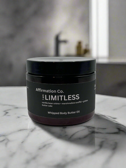 LIMITLESS whipped body butter oil