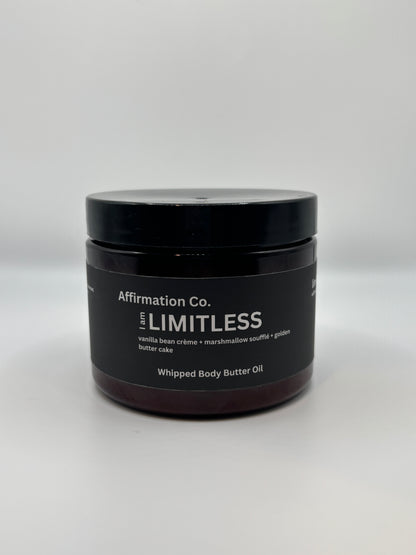 LIMITLESS whipped body butter oil