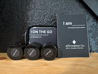 ON THE GO whipped body butter oil travel set